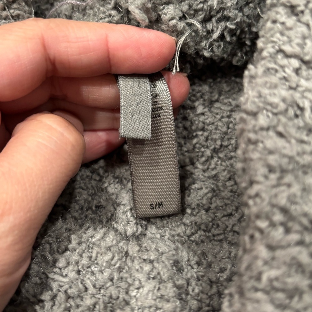Skims Cozy Knit Shorts Gray Size Small / Medium - Picture 4 of 4